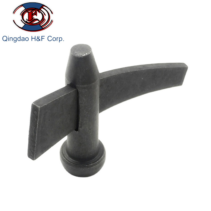 Aluminum form wedge round pin/curved wedge/straight wedge used with wall ties in aluminum forming system