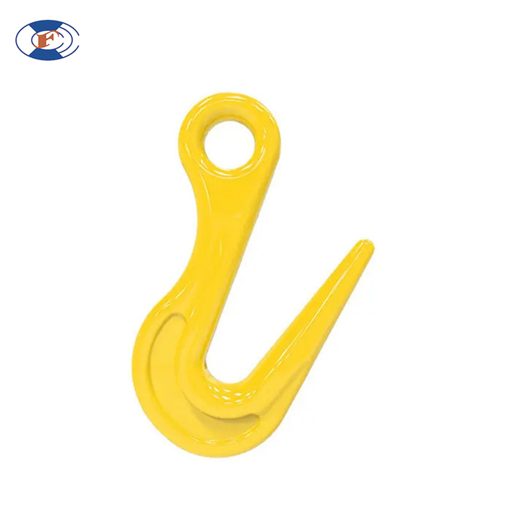 HF free sample ISO certification Lifting Clevis Chain Hook g80 eye slip hook