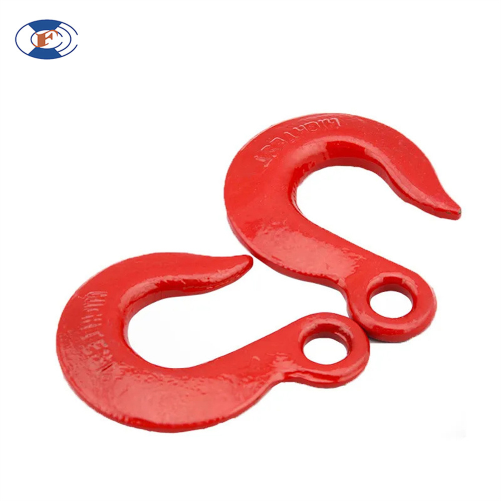 HF free sample ISO certification Lifting Clevis Chain Hook g80 eye slip hook