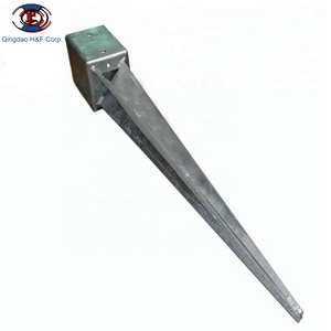 Galvanized Garden Fence Post Spike/post Anchor/pole Anchor