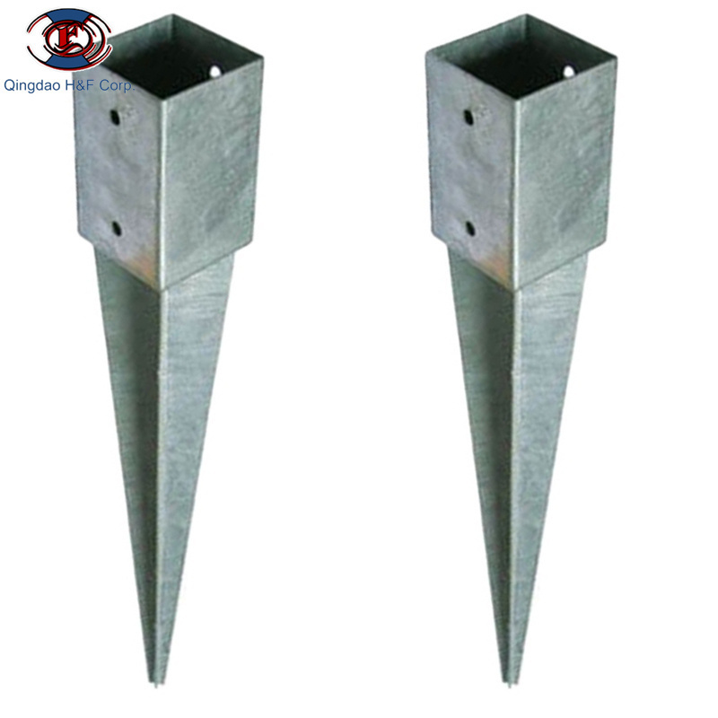 Galvanized Garden Fence Post Spike/post Anchor/pole Anchor