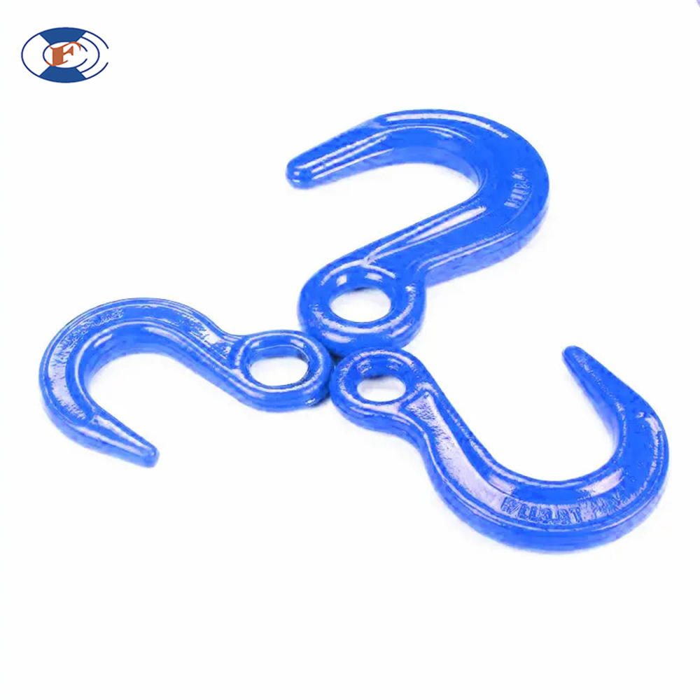 HF free sample ISO certification Lifting Clevis Chain Hook g80 eye slip hook