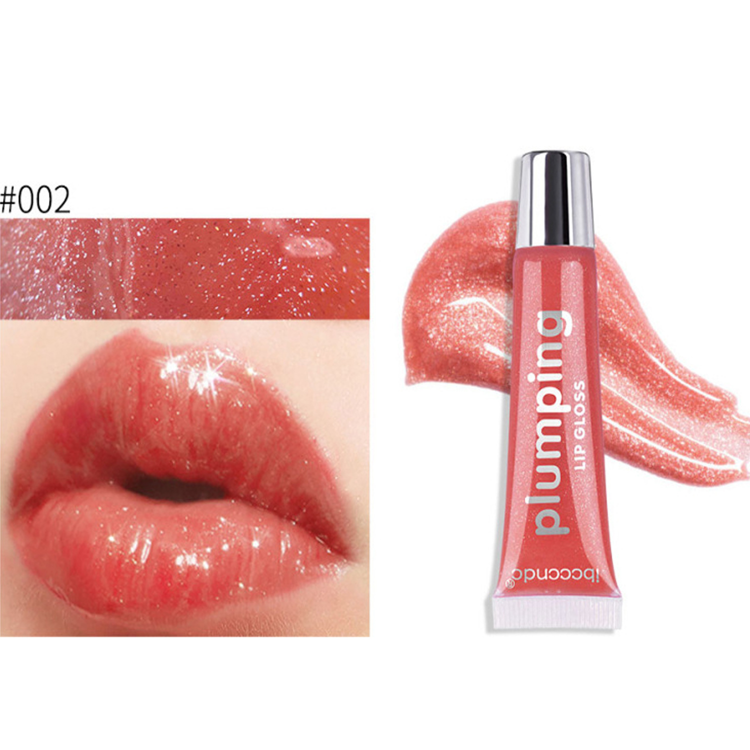 L-01 OEM ODM Wholesale Custom Label Vegan Clear Pink Lasting Lip Gloss Private Label Lipgloss vendor