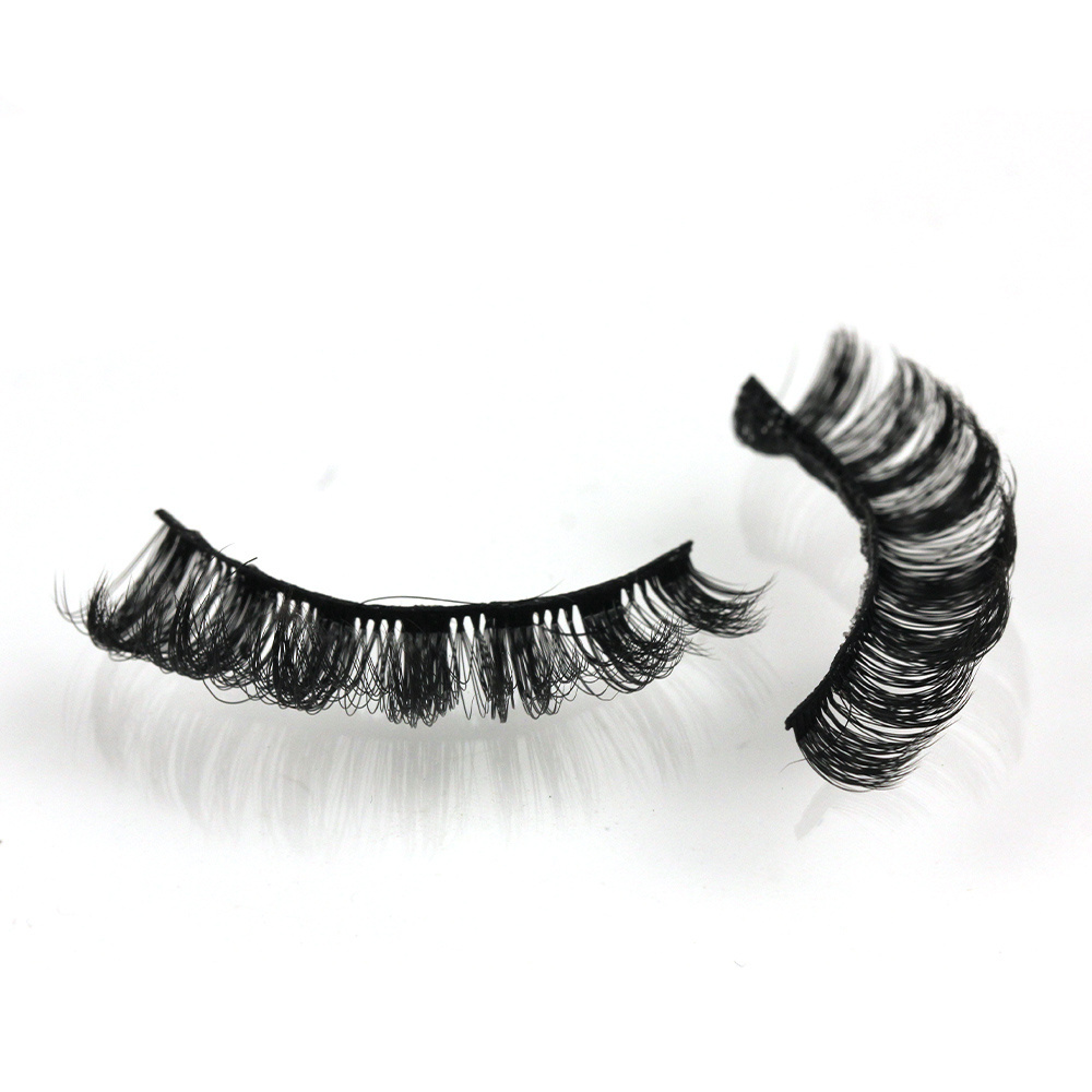 QL02-1 fluffy 3d russian lashes Russian strip eyelashes lashes natural look wholesale lashes russian strip eyelashes fluffy