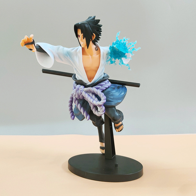 Wholesale 26CM Cosplay Character Pvc Sasuke Anime Action figure toys