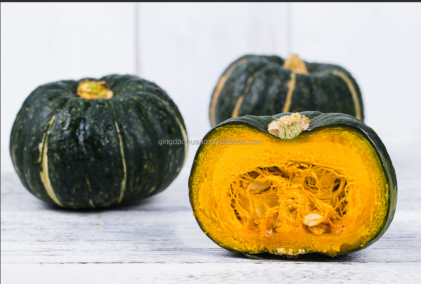 Frozen Vegetables IQF Frozen Pumpkin Slice with skin