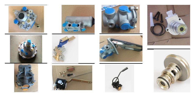 Brake System Control Valve Parts Air Relay Emergency Solenoid Valve Truck Trailers Parts Brake Valves