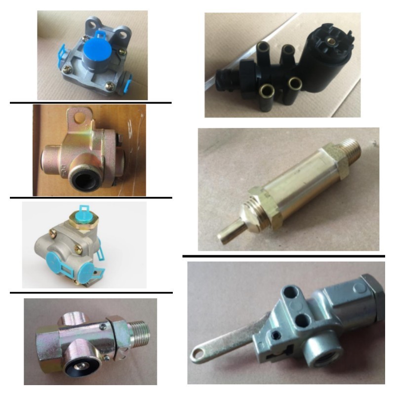 Brake System Control Valve Parts Air Relay Emergency Solenoid Valve Truck Trailers Parts Brake Valves