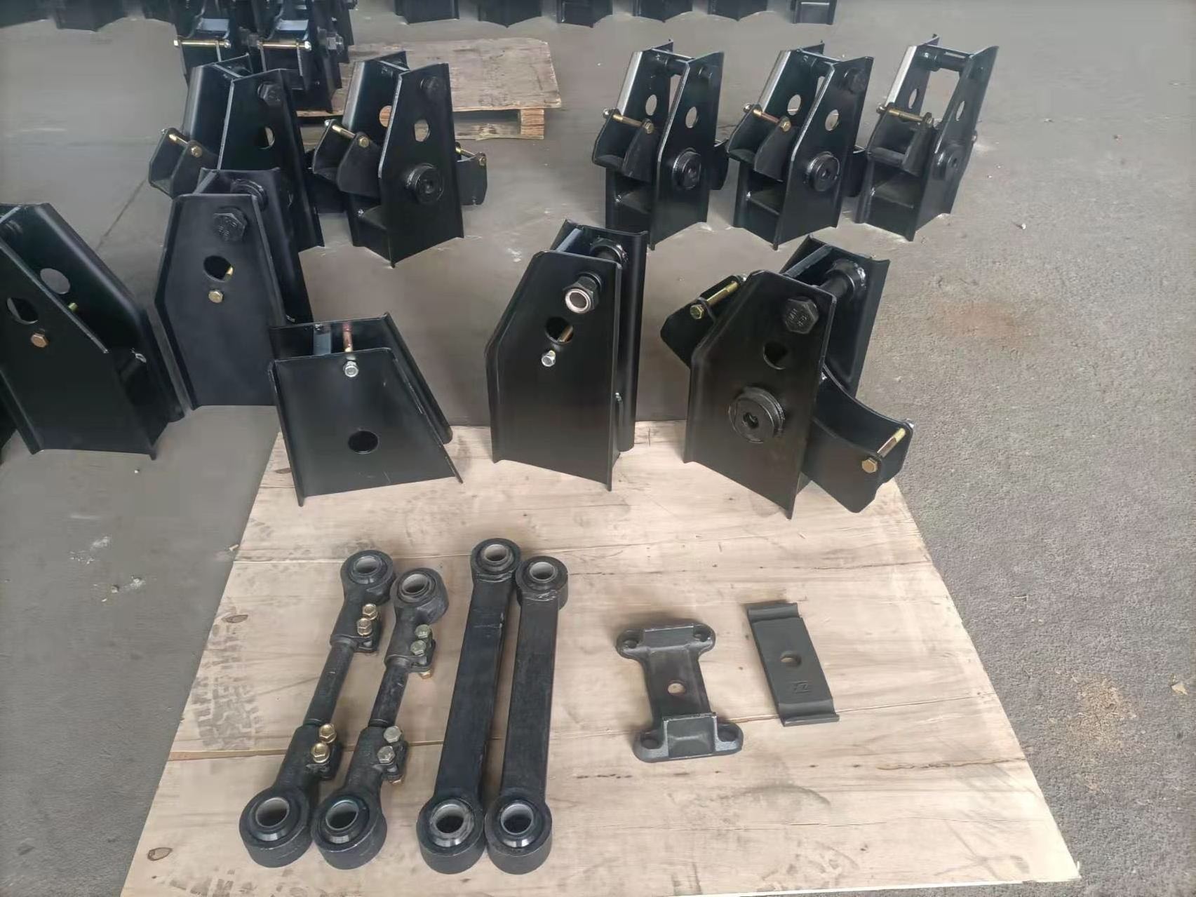 American Type Mechanical trailer Suspension System Parts Front, Middle and Rear Hanger for Truck Trailer Sale