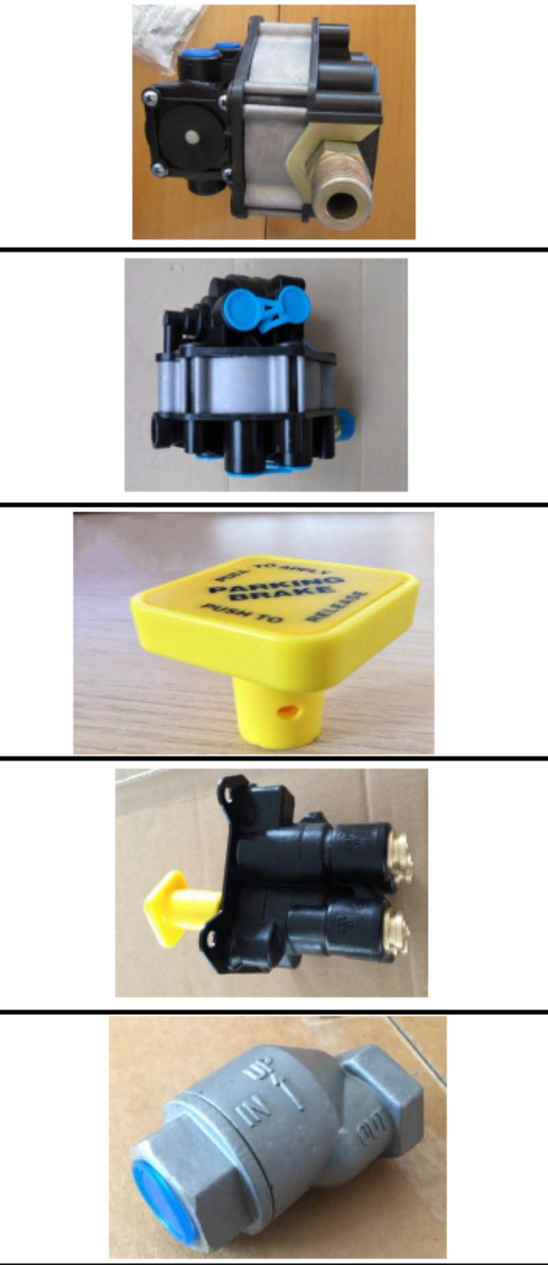 Brake System Control Valve Parts Air Relay Emergency Solenoid Valve Truck Trailers Parts Brake Valves