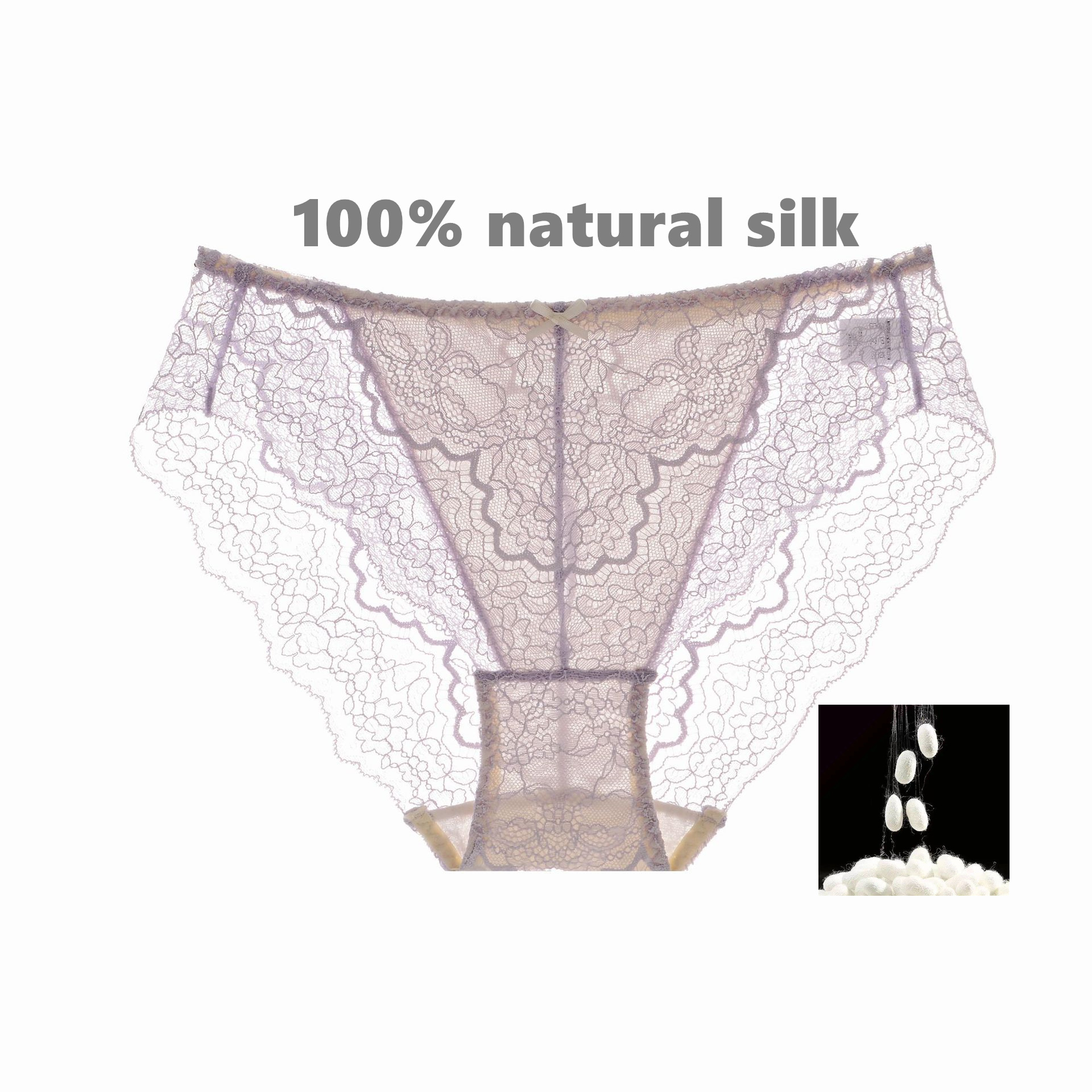 natural silk fabric women panties sexy lace underwear for lady lace floral women brief wedding women ladies underwear lingerie