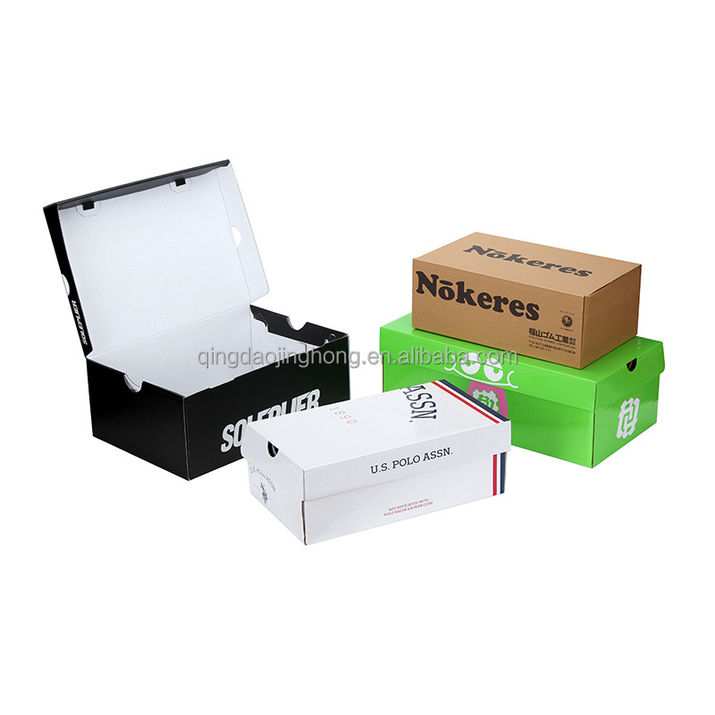 Folding Packaging Casual Mini Shoe Box Custom Shoe Boxes