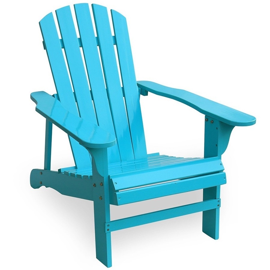 multi colors outdoor modern beach wood adirondack chair