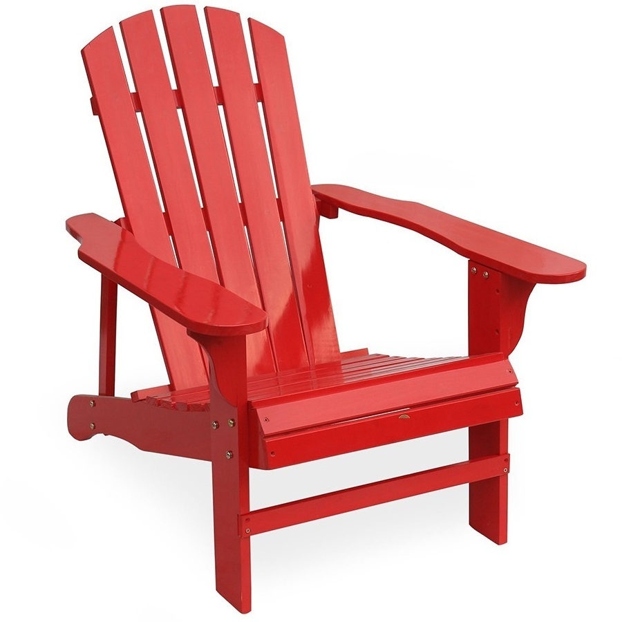 multi colors outdoor modern beach wood adirondack chair