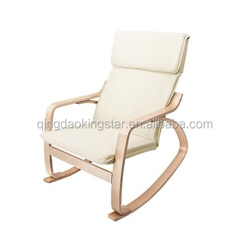 comfortable bentwood indoor swing chair relax chair rocking chair