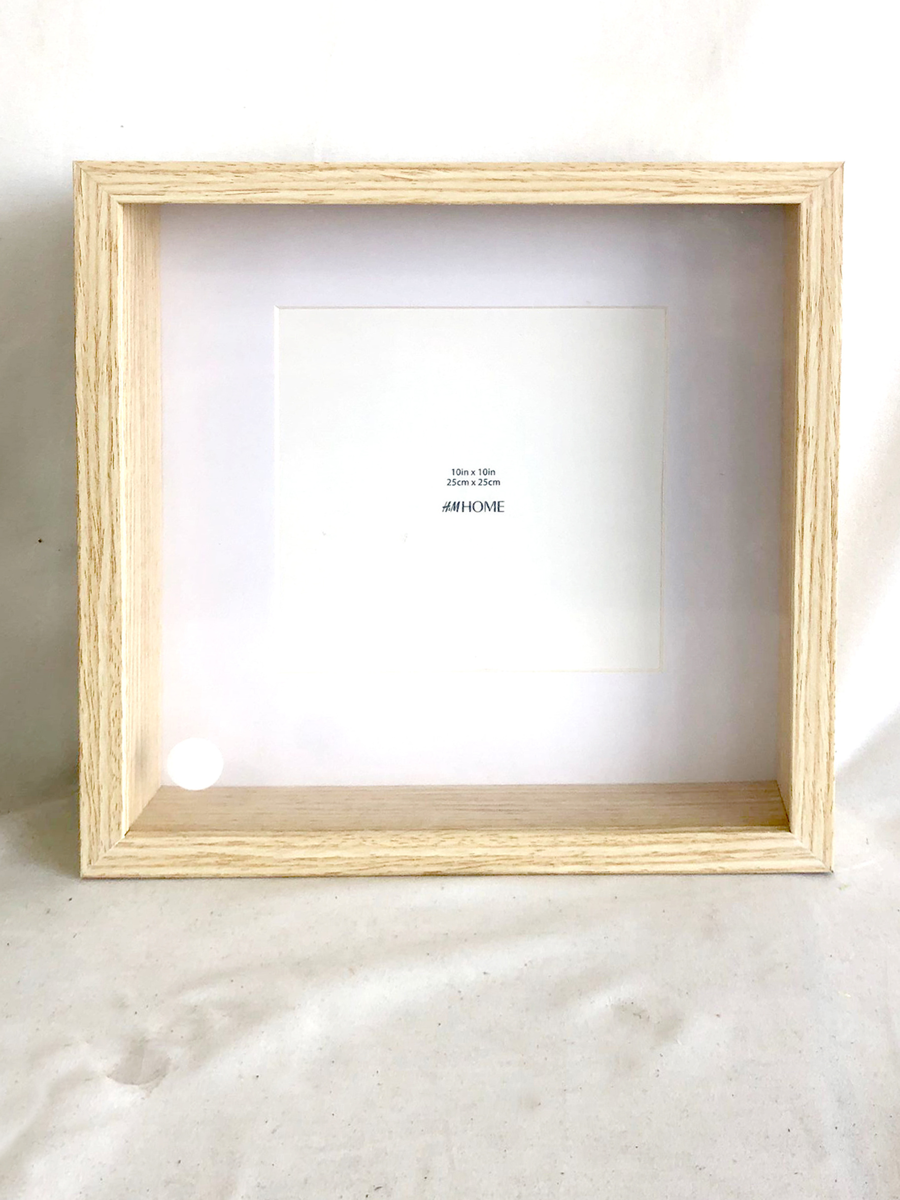 Wholesale Custom Simple Oak Shadow Box With Depth Of 1.5CM Picture Frame For Home Decor