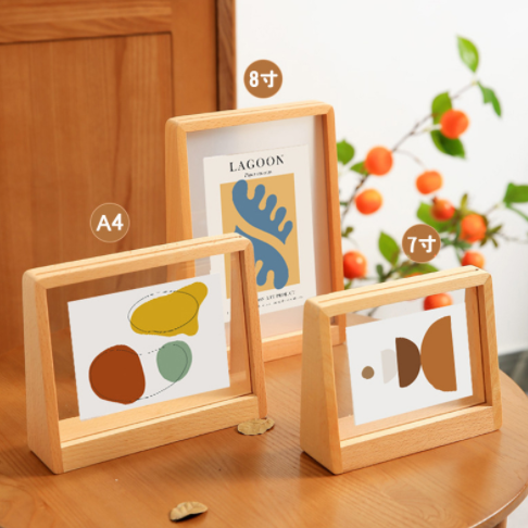 Biodegradable Cheap Wholesale Custom picture frame Home Decoration Classic Wood MDF 4x6 Photo Frame