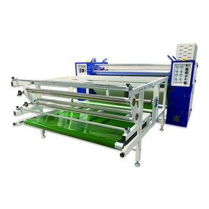 HJD Roller Heat Press Rotary type sublimation transfer rotary Calender Roll to Roll Heat Press