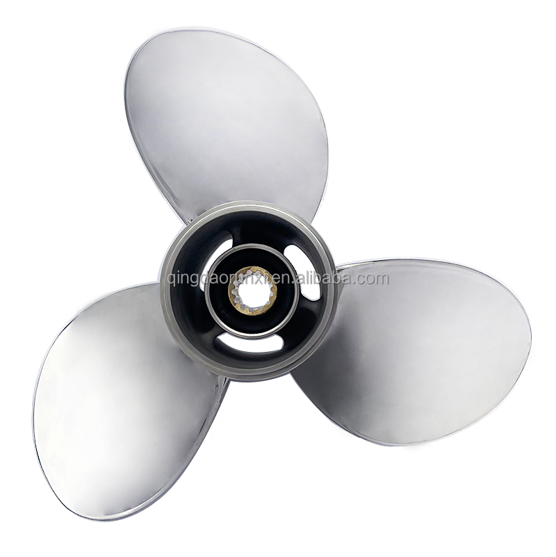 Yamaha Engine 35-65HP Compatible Outboard Propeller Marine Propellers for Boat Motor Mud Boat Duplex stainless steel Propeller