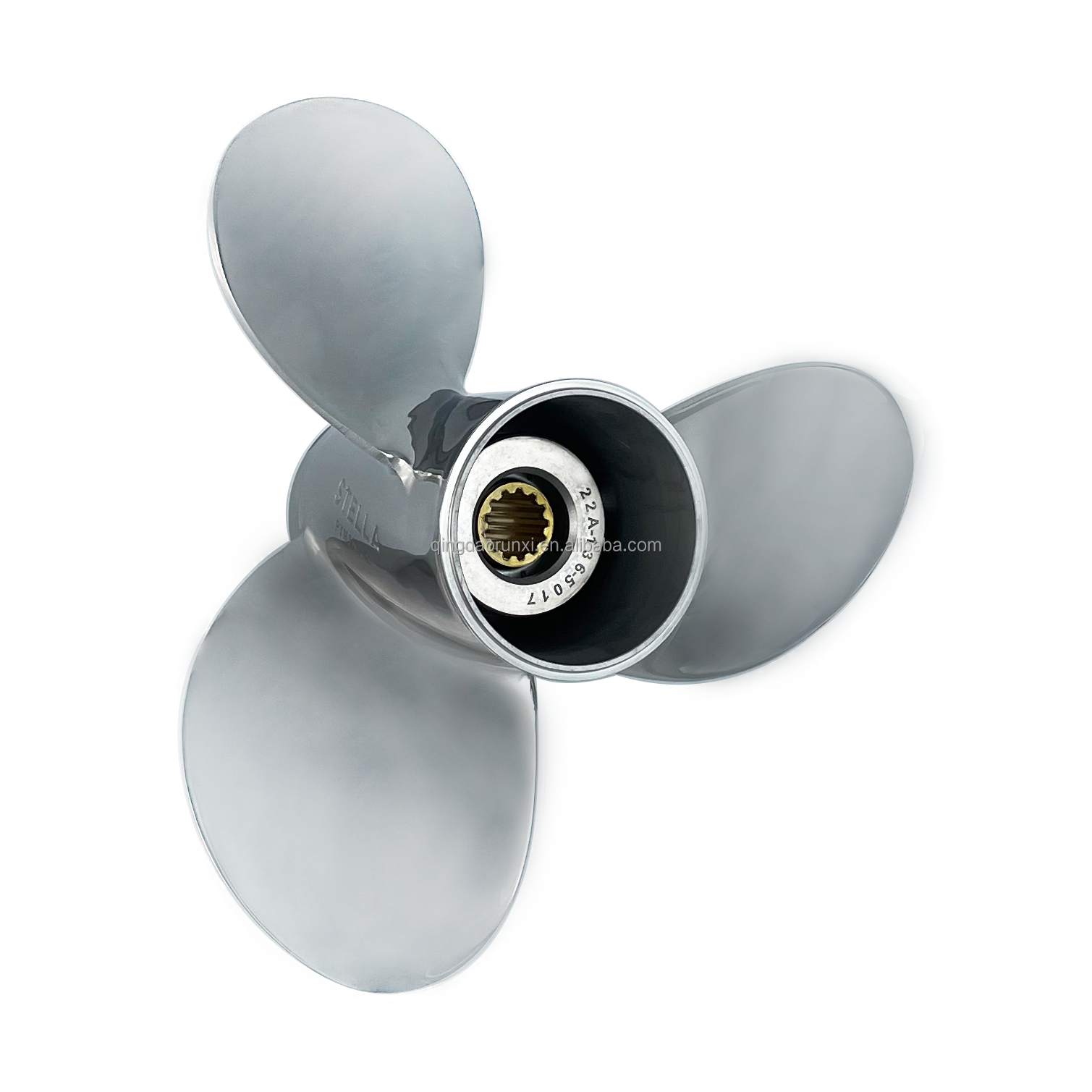 Yamaha Engine 35-65HP Compatible Outboard Propeller Marine Propellers for Boat Motor Mud Boat Duplex stainless steel Propeller