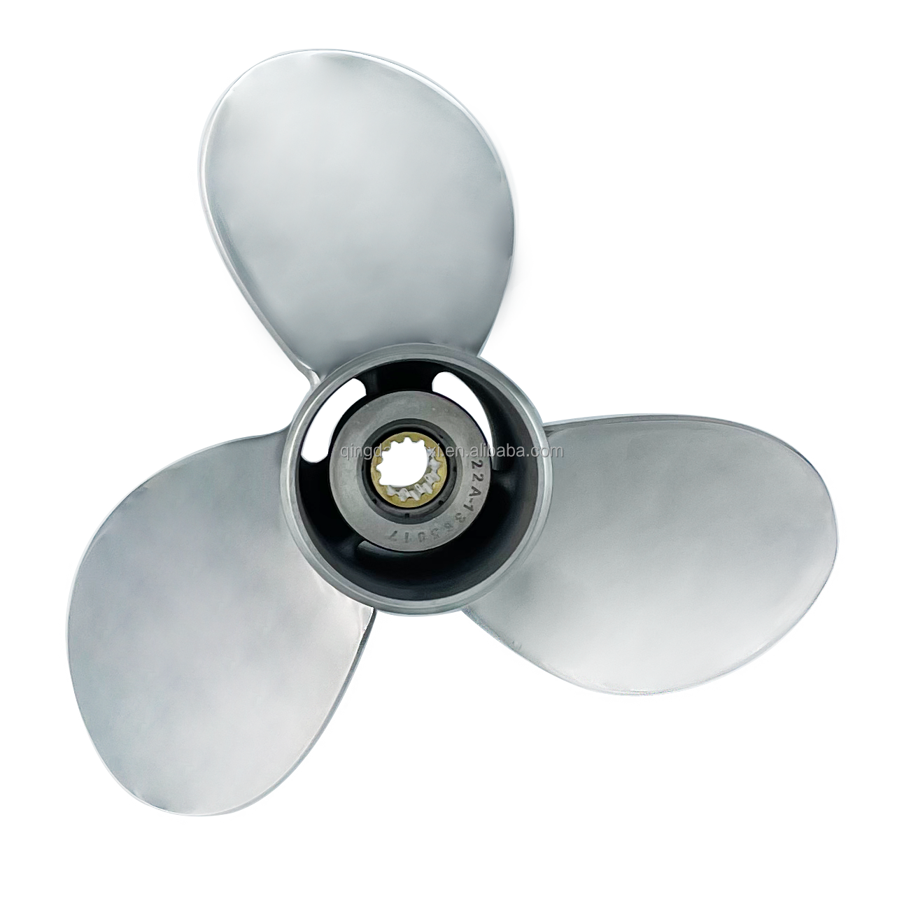 Yamaha Engine 35-65HP Compatible Outboard Propeller Marine Propellers for Boat Motor Mud Boat Duplex stainless steel Propeller