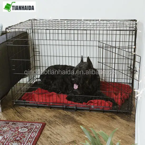 Wholesale Puppy Crate Cozy Pet Dog Crates Folding Metal Travel Dog Cages