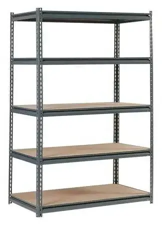 Shelving 5 Tier Galvanised Metal Deep Racking   storage  180*90*40