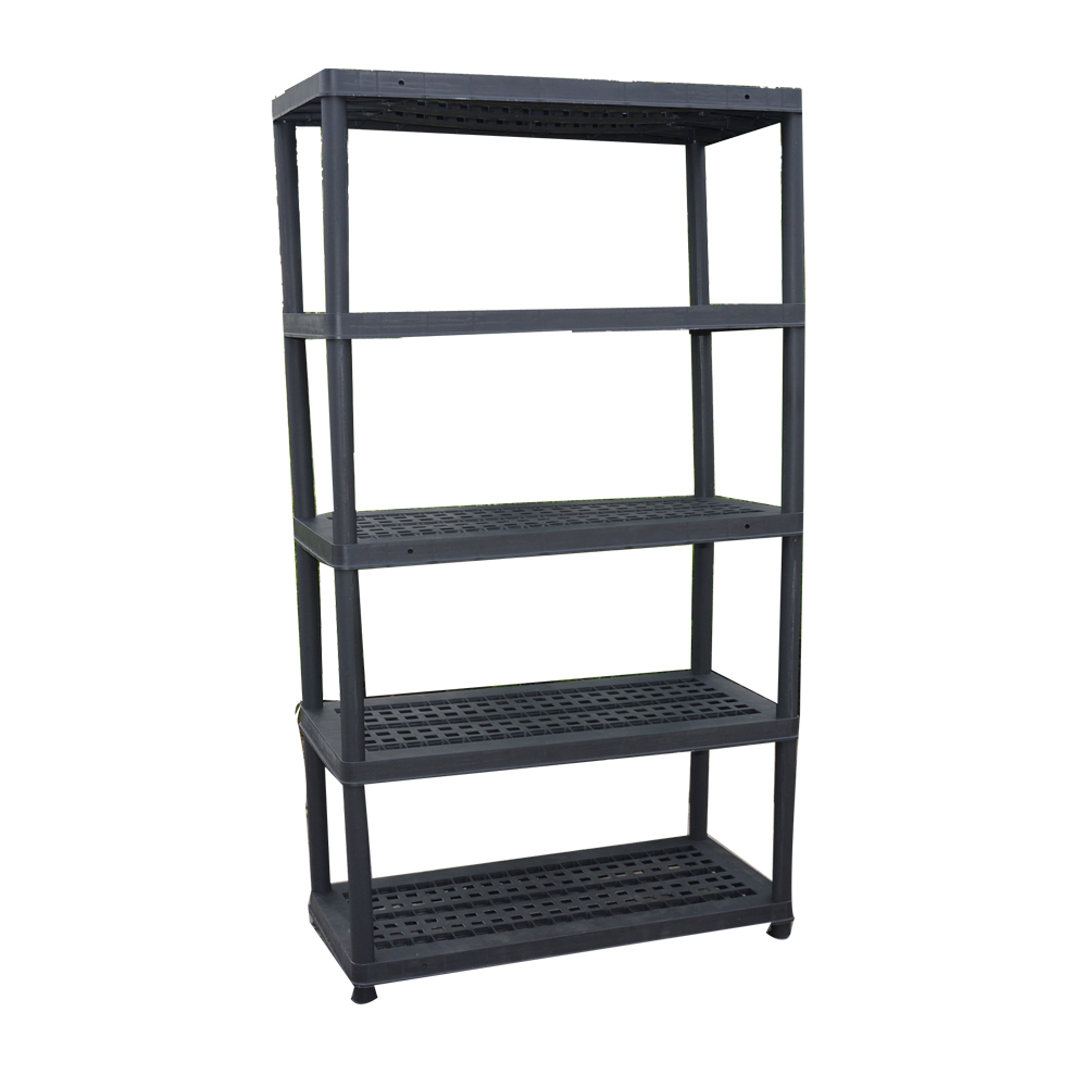 5 Tier Plastic Shelf Shelving Shelves Rack Racking Plastic Garage Shelving Storage Unit