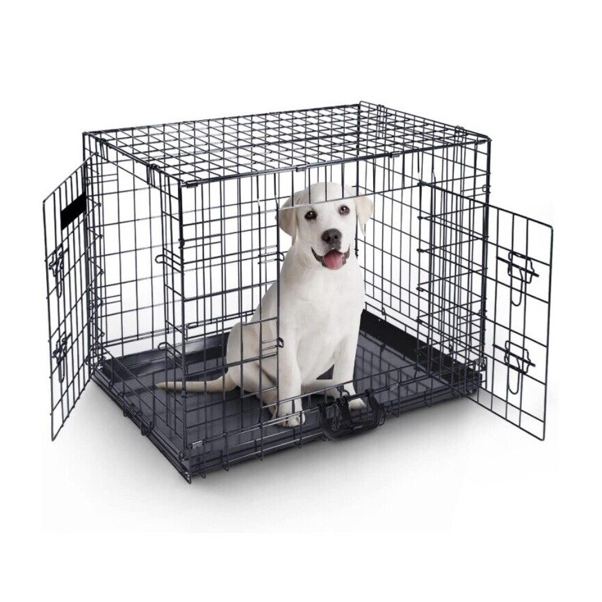 Wholesale Folding Dog Kennel Cage Puppy Crate Pet Carrier