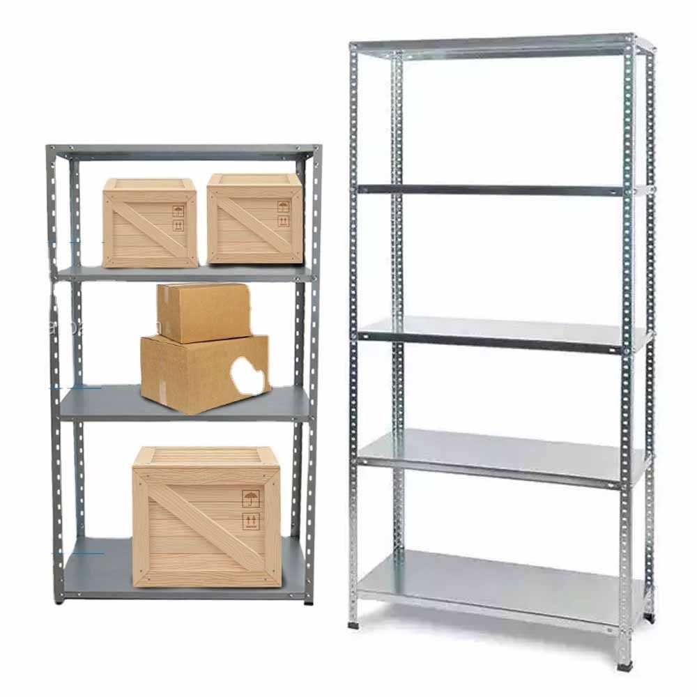 Galvanized Garage Metal Shelving unit with customized size and loading capacity