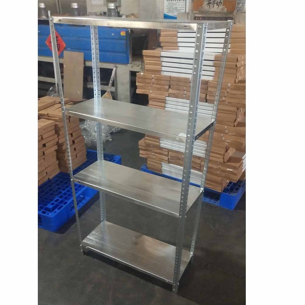 Galvanized Garage Metal Shelving unit with customized size and loading capacity