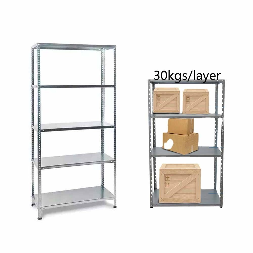 5 Tiers Boltless Storage Racking Garage Shelving Shelves Unit Stacking Racks For space organization