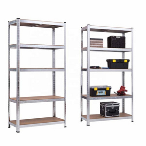 Heavy Duty 5 Tier Heavy Duty Boltless Steel Garage Shelving Storage Racking Shelves Unit