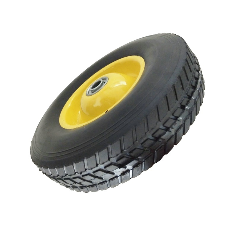 PU foam wheels, golf cart wheels garden trailer