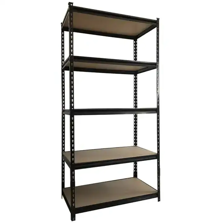 TIANHAIDA 5 Tiers Metal Boltless Storage Racking Shelving Shelves Unit Stacking Racks for Industrial Warehouse Garage