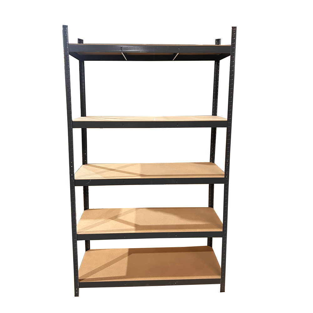 Good Rack Black Color Shelving Metal Deep Garage Racking Unit 180x90x60cm