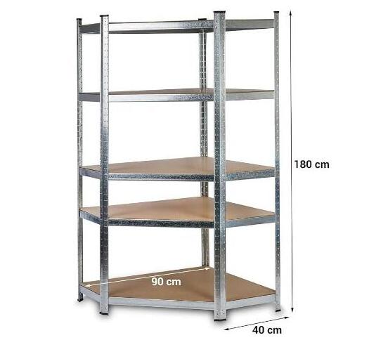 Wholesale Storage Shelving Unit 5-Tier Heavy Duty Garage Shelves Metal Organizer Utility Rack