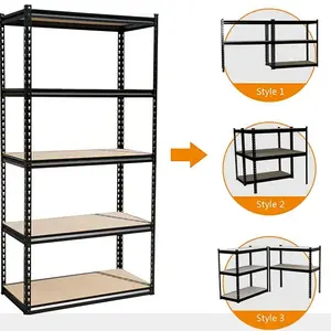 Shelving 5 Tier Galvanised Metal Deep Racking   storage  180*90*40