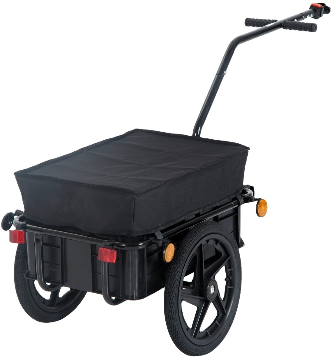 Hot Sale Folding Pet Bike Cargo Trailer Storage Cart Carrier