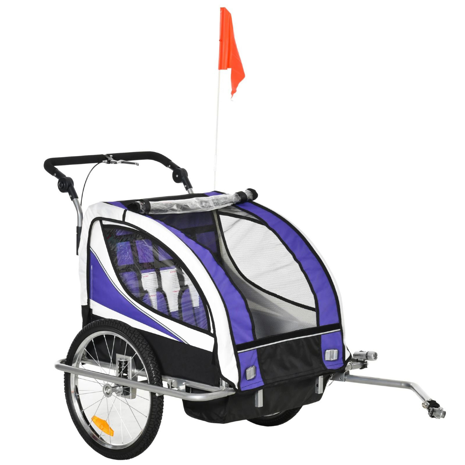 Wholesale Water Resistant Travel Child Bicycle Trailer Steel Frame Bike Carrier