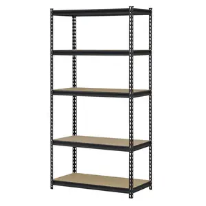 TIANHAIDA Heavy Duty 5 Tier Steel Muscle Rack Storage Shelving Unit Adjustable Metal Shelf