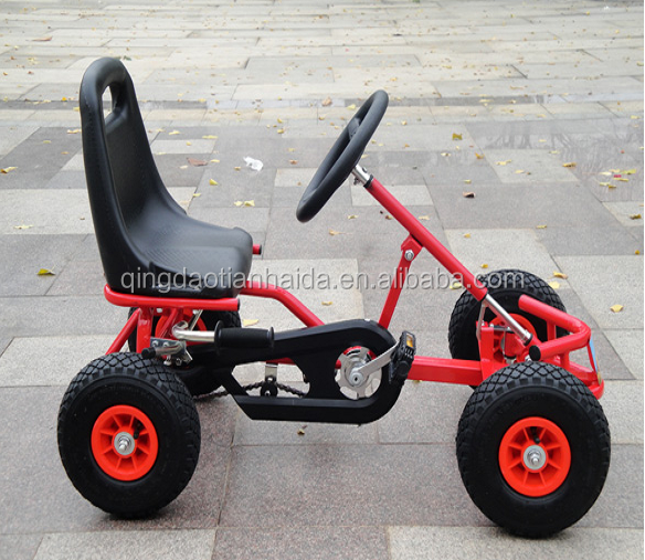 china comfortable playground double seat  pedal go kart