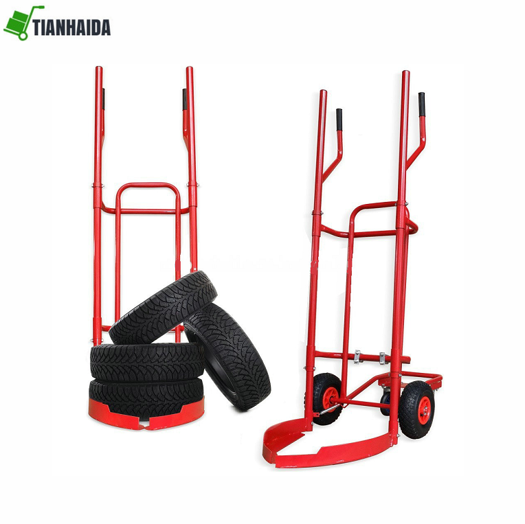 Qingdao Wheel transporter 200 tires Dolly Hand Truck transport truck tires