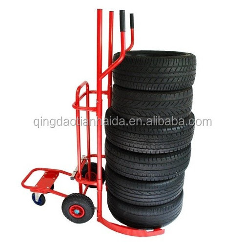 Qingdao Wheel transporter 200 tires Dolly Hand Truck transport truck tires