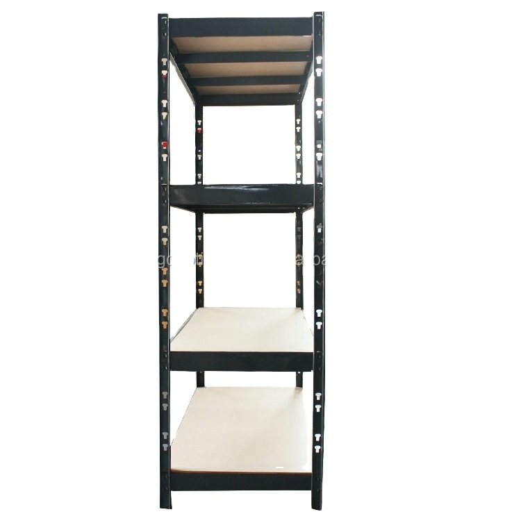 Heavy duty industrial metal  4 tier commercial warehouse garage shop storage shelving unit