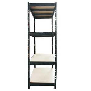 Heavy duty industrial metal  4 tier commercial warehouse garage shop storage shelving unit