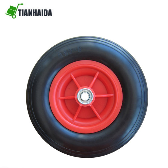 PU Puncture Proof foam filled wheelbarrow wheel tyre