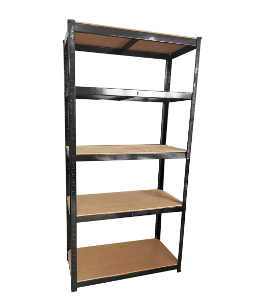 Gray Color Factory Boltless Metal Adjustable Shelving  5 Tiers Rack