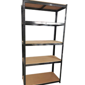 Gray Color Factory Boltless Metal Adjustable Shelving  5 Tiers Rack