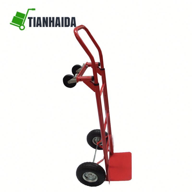 Multi Purpose Portable Convertible Steel Utility Dolly 2 in 1 Wheel Platform Cart Hand Truck Trolley